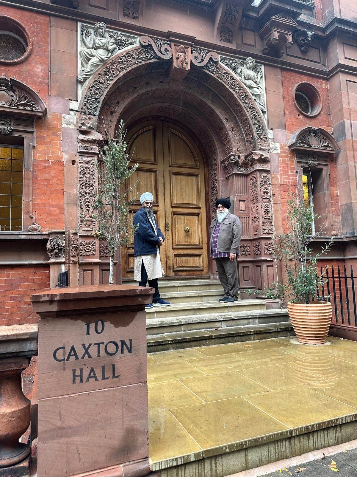 Pres. Balbinder S. Nanuwan at 10 Caxton Hall